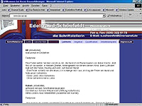 Schriftstellerin Edeltraud Schönfeldt